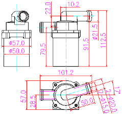 ZL50-05B電動(dòng)汽車(chē)水泵平面圖.png